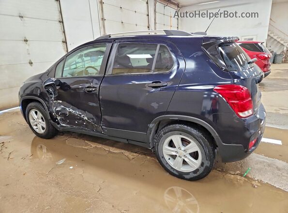 KL7CJLSBXMB314899 2021 CHEVROLET TRAX Blue უკანა მარცხენა