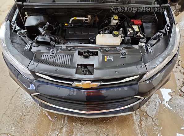KL7CJLSBXMB314899 2021 CHEVROLET TRAX Blue ძრავის განყოფილების ხედი