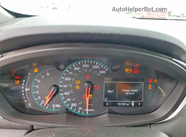 KL7CJLSM4NB566666 2022 CHEVROLET TRAX Charcoal Widok zestawu wskaźników