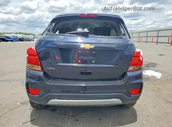 KL7CJLSM5NB547446 2022 CHEVROLET TRAX Blue Вид ззаду