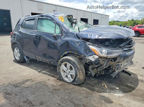 KL7CJLSM5NB547446 2022 CHEVROLET TRAX Blue Передня права чверть