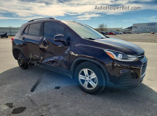 KL7CJLSM7MB369926 2021 CHEVROLET TRAX Brown Առջևի աջ