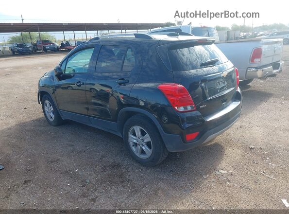KL7CJLSM9MB374836 2021 CHEVROLET TRAX Black Задня ліва чверть