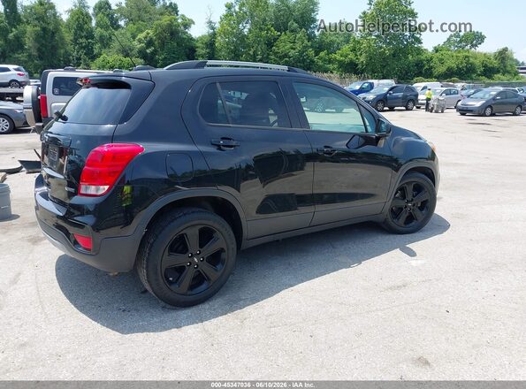 KL7CJMSB3JB519806 2018 CHEVROLET TRAX Black უკანა მარჯვენა