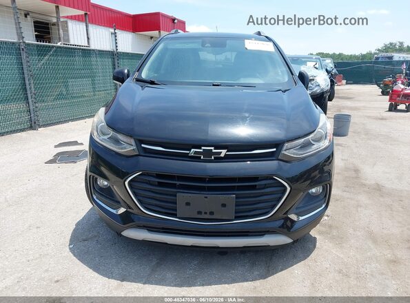 KL7CJMSB3JB519806 2018 CHEVROLET TRAX Black ხელსაწყოთა პანელის ხედი