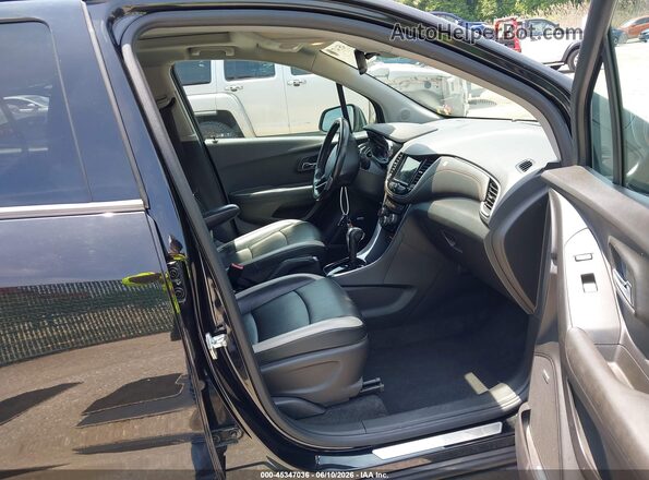 KL7CJMSB3JB519806 2018 CHEVROLET TRAX Black წინა სალონის ხედი