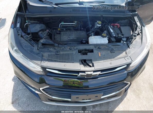 KL7CJMSB3JB519806 2018 CHEVROLET TRAX Black უკანა ხედი