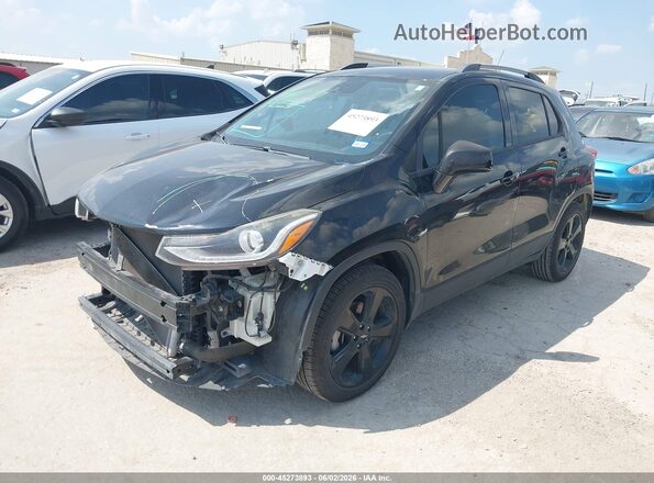 KL7CJMSB3JB634762 2018 CHEVROLET TRAX Black Առջևի ձախ երեք քառորդ տեսարան