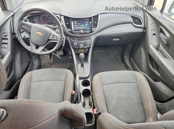 KL7CJNSB1HB212909 2017 CHEVROLET TRAX White Вид панелі приладів