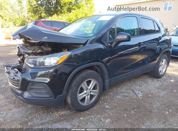 KL7CJNSB2LB037286 2020 CHEVROLET TRAX Black Передня ліва чверть