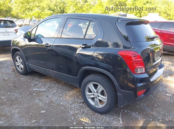 KL7CJNSB2LB037286 2020 CHEVROLET TRAX Black Задня ліва чверть