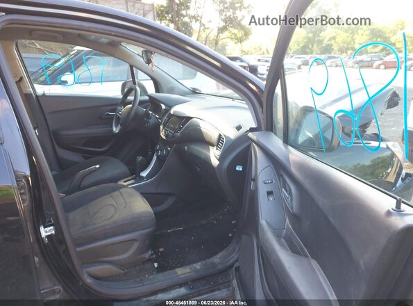 KL7CJNSB2LB037286 2020 CHEVROLET TRAX Black Вид салону спереду
