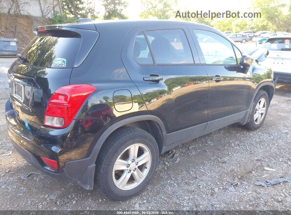 KL7CJNSB2LB037286 2020 CHEVROLET TRAX Black Задня права чверть