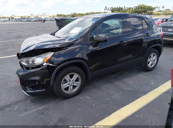 KL7CJNSB2LB334090 2020 CHEVROLET TRAX Black Передня ліва чверть