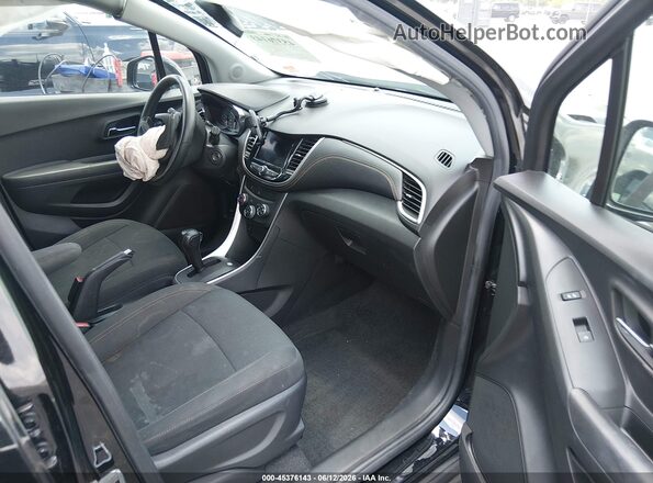 KL7CJNSB2LB334090 2020 CHEVROLET TRAX Black Вид салону спереду