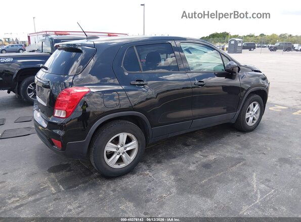 KL7CJNSB2LB334090 2020 CHEVROLET TRAX Black Задня права чверть