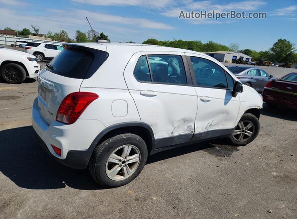 KL7CJNSB3LB315015 2020 CHEVROLET TRAX Белый Задняя правая четверть