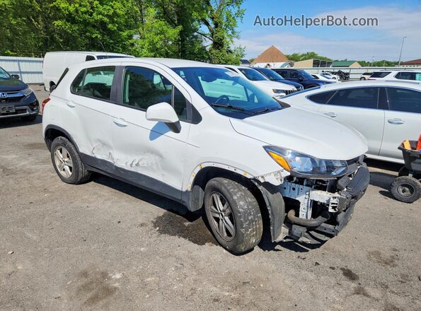 KL7CJNSB3LB315015 2020 CHEVROLET TRAX Белый Передняя правая четверть