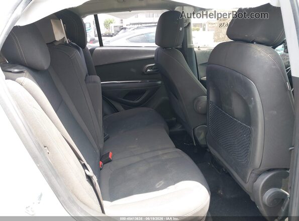 KL7CJNSB4JB716859 2018 CHEVROLET TRAX Серебряный Вид наклейки с VIN-кодом