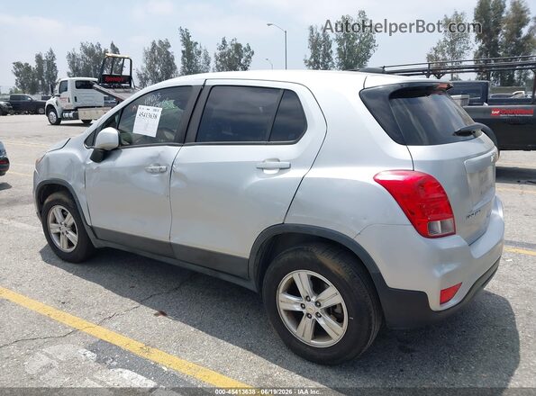 KL7CJNSB4JB716859 2018 CHEVROLET TRAX Серебряный Задняя левая четверть