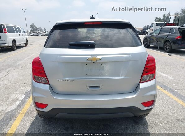 KL7CJNSB4JB716859 2018 CHEVROLET TRAX Серебряный 