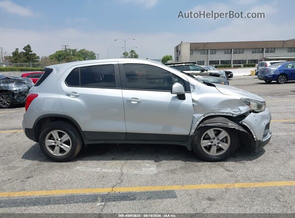 KL7CJNSB4JB716859 2018 CHEVROLET TRAX Серебряный 