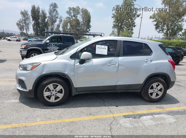 KL7CJNSB4JB716859 2018 CHEVROLET TRAX Серебряный 