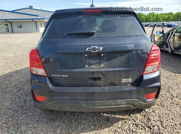 KL7CJNSB4MB346937 2021 CHEVROLET TRAX Black უკანა ხედი