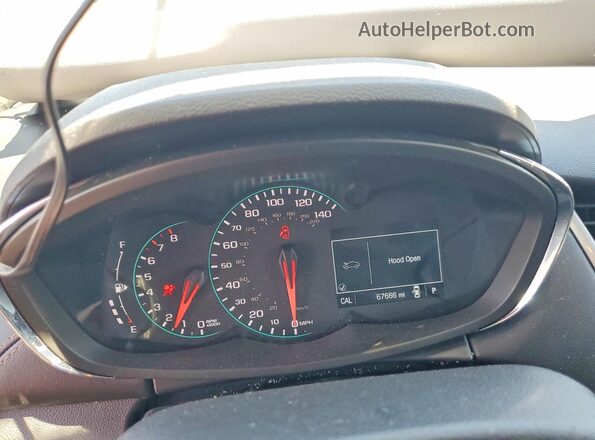 KL7CJNSB4MB346937 2021 CHEVROLET TRAX Black ხელსაწყოთა პანელის ხედი