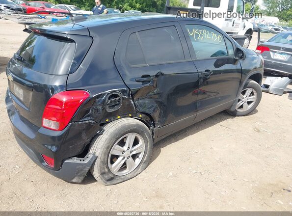 KL7CJNSB6LB063874 2020 CHEVROLET TRAX Black Задня права чверть