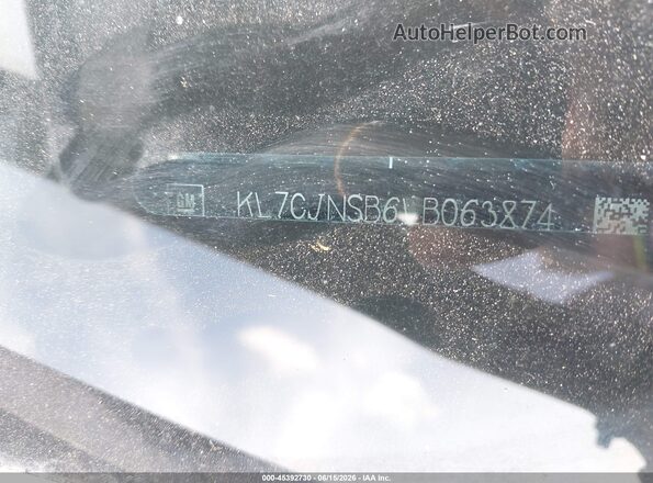 KL7CJNSB6LB063874 2020 CHEVROLET TRAX Black Вид підкапотного простору