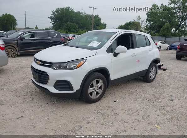 KL7CJNSB7HB257692 2017 CHEVROLET TRAX White Przód lewy