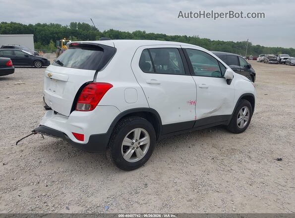 KL7CJNSB7HB257692 2017 CHEVROLET TRAX White Tył prawy
