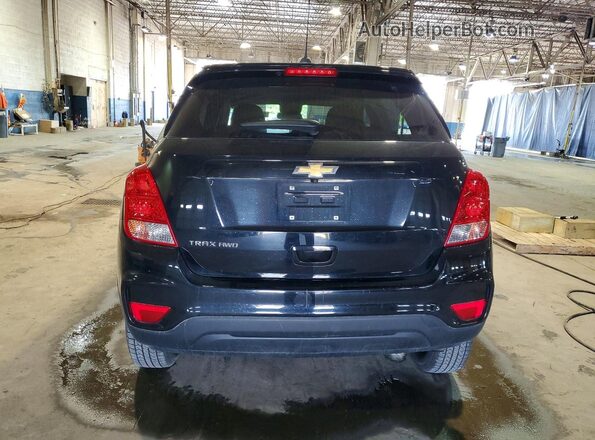 KL7CJNSB7LB063656 2020 CHEVROLET TRAX Black უკანა ხედი