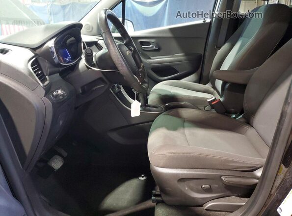 KL7CJNSB7LB063656 2020 CHEVROLET TRAX Black წინა სალონის ხედი