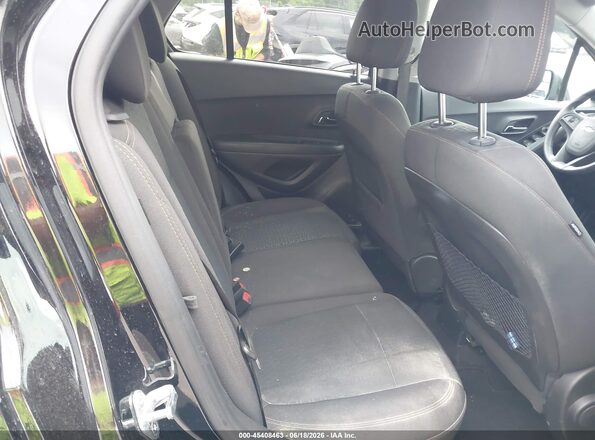 KL7CJNSB7MB355597 2021 CHEVROLET TRAX Black Widok naklejki z numerem VIN