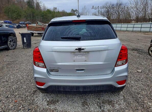 KL7CJNSB7MB356443 2021 CHEVROLET TRAX Silver Vista trasera