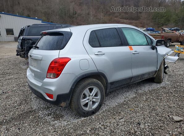 KL7CJNSB7MB356443 2021 CHEVROLET TRAX Silver Trasero derecho