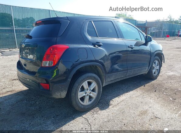 KL7CJNSB8LB319612 2020 CHEVROLET TRAX Black უკანა მარჯვენა