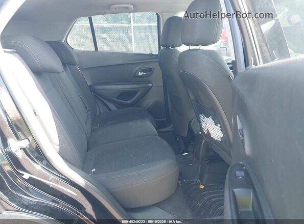 KL7CJNSB8LB319612 2020 CHEVROLET TRAX Black VIN კოდის სტიკერის ხედი