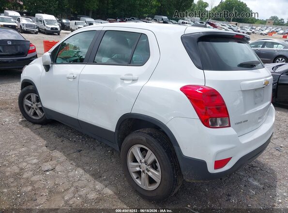 KL7CJNSB9JB579482 2018 CHEVROLET TRAX White უკანა მარცხენა