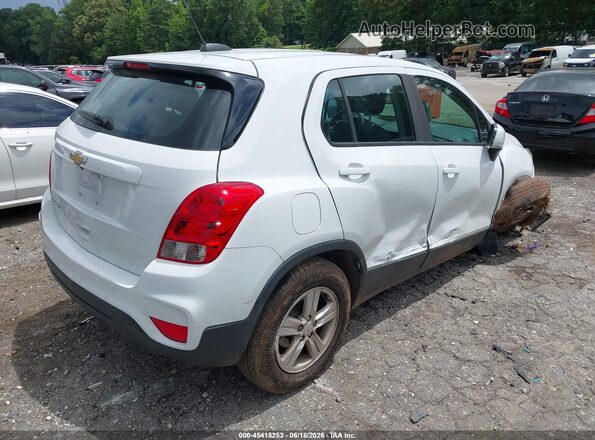 KL7CJNSB9JB579482 2018 CHEVROLET TRAX White უკანა მარჯვენა