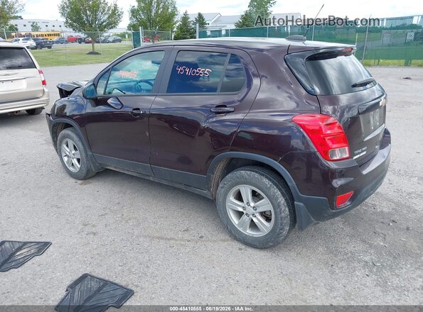 KL7CJNSB9MB311391 2021 CHEVROLET TRAX Purple Trasero izquierdo