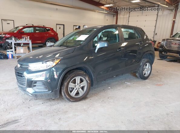 KL7CJNSB9MB347095 2021 CHEVROLET TRAX Gray Przód lewy