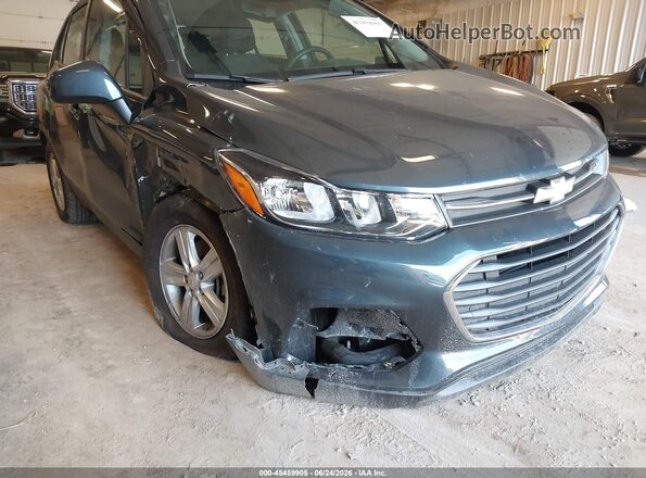 KL7CJNSB9MB347095 2021 CHEVROLET TRAX Gray Widok z przodu