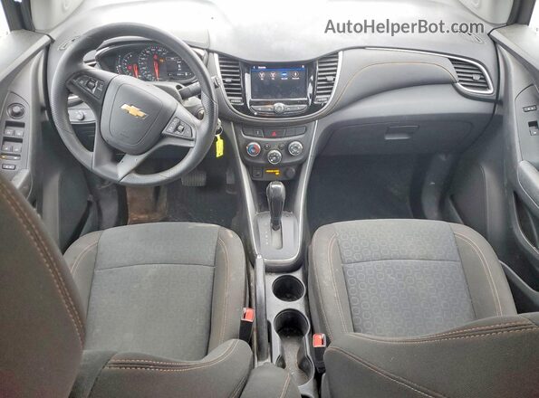 KL7CJNSM2MB368386 2021 CHEVROLET TRAX Blue Dashboard view