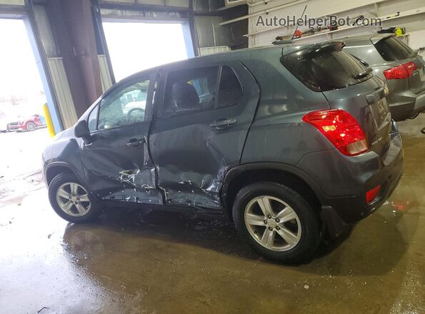 KL7CJNSM2MB368386 2021 CHEVROLET TRAX Blue Rear left