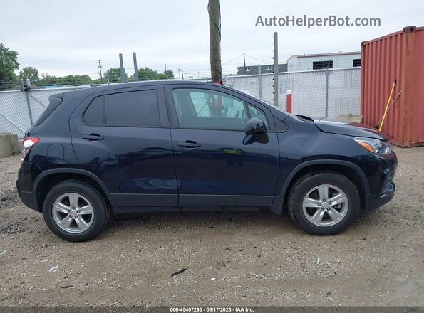 KL7CJNSM2NB523505 2022 CHEVROLET TRAX Navy Вид задней части салона