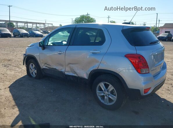 KL7CJNSM3NB555847 2022 CHEVROLET TRAX Silver Tył lewy