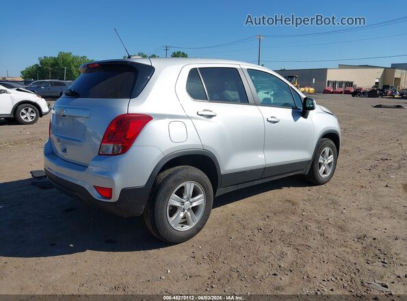KL7CJNSM3NB555847 2022 CHEVROLET TRAX Silver Tył prawy